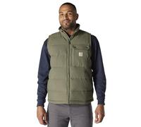 Carhartt Men's 105475 Montana Loose Fit Insulated Vest, Dusty Olive, L
