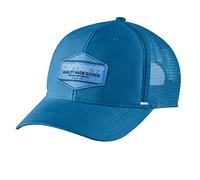 Carhartt Men's 105691 Canvas Mesh-Back Quality Patch Cap, Marine Blue, One Size
