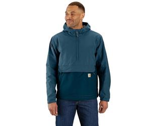 Carhartt Men's 105749 Rain Defender® Loose Fit Lightweight Packable Ano, Storm Blue/Dark Storm Blue, S