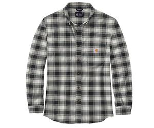 Carhartt Men's 105945 Rugged Flex Relaxed Fit Midweight Flannel Long-S - 2X-Large Regular - Malt, Malt, XXL