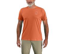 Carhartt Men's 106163 Force Sun Defender™ Lightweight Short-Sleeve Lo, Sedona Orange, XL Tall