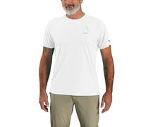 Carhartt Men's Force Sun Defender Lightweight Short-Sleeve Logo Graphic T-Shirt White