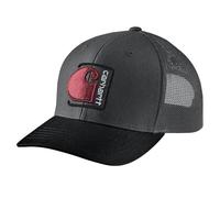 Carhartt Men's 106742 Canvas Mesh-Back C Patch Cap, Shadow, One size