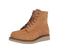 Carhartt Men's 6 inch Moc Wedge Soft Toe Ankle Boots Fw6076, Wheat colours, 45 EU