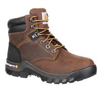 Carhartt Men's 6" Rugged Flex Waterproof Breathable Composite Toe Leather Work Boot CMF6366,Brown Oil Tanned Leather,8 M US