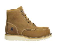 Carhartt Men's 6" Waterproof Nano Toe Wedge Work Boot Fw6425-m Construction, Light Brown, 7 UK