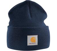 Carhartt Mens A18 Stretchable Rib Knit Acrylic Watch Beanie Hat