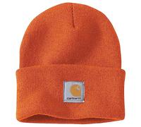 Carhartt Workwear A18 Beanie Acrylic Watch Hat Marmalade Colour: Marma One Size