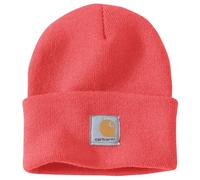 Carhartt Men's Knit Cuffed Beanie, Coral Glow, One size