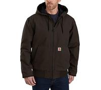 Carhartt Men's Active Jacket J130 Work Utility Outerwear, Dark Brown, Large