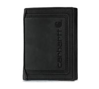 Carhartt Men's B0000213 Detroit Trifold Wallet, Black, One Size