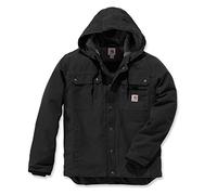 Carhartt Men's Bartlett Jacket Work Utility Outerwear, Black, 4XL