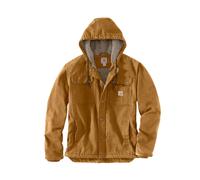 Carhartt Men's Bartlett Sherpa Lined Hooded Utility Jacket - Brown
