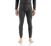 Carhartt Men's Base Force Heavyweight Polyester-Wool Bottom Layer, Black Heather, 2X-Large Tall