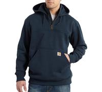 Carhartt Men's Big Rain Defender Loose Fit Heavyweight Quarter-Zip Sweatshirt New Navy X-Large Tall