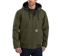 Carhartt Men's Big & Tall Active Jacket J130 Work Utility Outerwear, Moss, US Large Tall