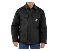Carhartt Men's Big & Tall Arctic Quilt Lined Duck Traditional Coat C003 - Black - S