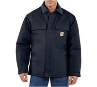 Carhartt Men's Big & Tall Arctic Quilt Lined Duck Traditional Coat C003 - Blue - Large