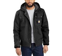 Carhartt Men's Big & Tall Bartlett Jacket Work Utility Outerwear, Black, Large Tall