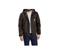 Carhartt Men's Big & Tall Bartlett Jacket Work Utility Outerwear, Dark Brown, XX-Large/Tall