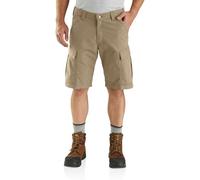 Carhartt Men's Big & Tall Force Relaxed Fit Ripstop Cargo Work Short, Dark Khaki, W46