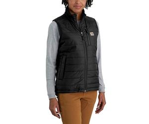 Carhartt Men's Big & Tall Gilliam Vest, Black, 2X-Large/Tall