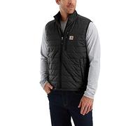 Carhartt Men's Big & Tall Gilliam Vest, Black, 3X-Large