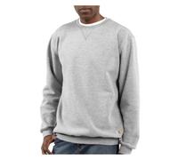 Carhartt Men's Big & Tall Midweight Sweatshirt Crewneck Original Fit,Heather Grey,Large Tall