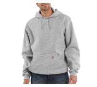 Carhartt Men's Big & Tall Midweight Sweatshirt Hooded Pullover Original Fit,Heather Gray,XXX-Large