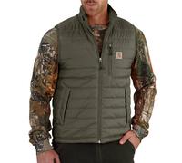 carhartt mens Big Tall Rain Defender Relaxed Fit Lightweight Insulated Vest Moss XX-Large Tall US