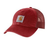 Carhartt Men's Buffalo Sandstone Meshback Cap, Crabapple, One size