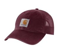 Carhartt Men's Buffalo Sandstone Meshback Cap, Port, One Size