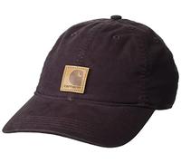 Carhartt Men's Canvas Baseball Cap, BlackBerry, One Size