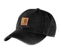 Carhartt Men's Canvas Cap, Black, OS