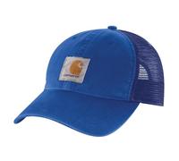 Carhartt Men's Canvas Mesh-Back Cap, Glass Blue, One Size