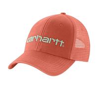 Carhartt Men's Canvas Mesh-Back Logo Graphic Cap Baseball Cap