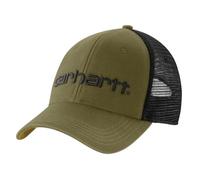Carhartt Men's Canvas Mesh-Back Logo Graphic Cap Baseball Cap