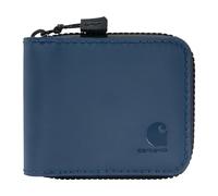 Carhartt Men's Canvas Zip, Durable Zippered Wallets, Dark Blue, Dark Blue, Canvas Zip Wallet, Durable Zippered Wallets for Men