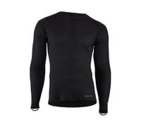 Carhartt Men's Carhartt Force Midweight Classic Thermal Base Layer Long Sleeve Shirt Top, Black, Large/Tall