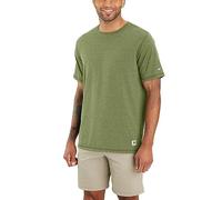 Carhartt Men's Carhartt Lwd Relaxed Fit ShortSleeve TShirt, Chive Heather, XL Tall