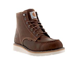Carhartt Men's CMW6095 6" Moc Toe Casual Wedge Work Boot, Brown, 9 M US