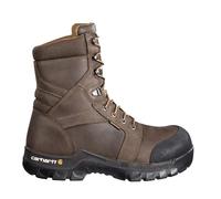 Carhartt Men's CSA 8-inch Rugged Flex Wtrprf Insulated Work Boot Comp Safety Toe CMR8939 Industrial, Dark Brown Oil Tanned, 11 W US