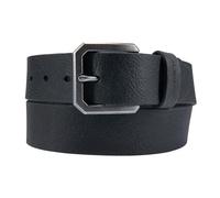 Carhartt Men's Durable Full Grain Saddle Leather Classic Belts, W/Rugged Antique Nickle Hardware, Black, 44