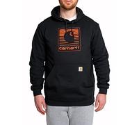 Carhartt Mens Felt Logo Graphic Loose Fit Sweatshirt