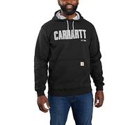 Carhartt Mens Felt Logo Graphic Loose Fit Sweatshirt
