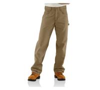 Carhartt Men's Flame Resistant Canvas Pant,Golden Khaki,34 x 32