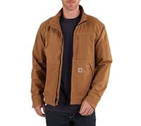 Carhartt Men's Flame-Resistant Full Swing Quick Duck Jacket, Carhartt Brown, XXL