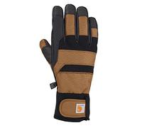 Carhartt Men's Flexer Cold Weather Gloves, Brown/Black, Large