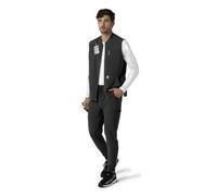 Carhartt Men's Force® Cross-Flex Lightweight Scrub Vest, Black, Medium