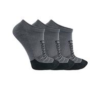 Carhartt Workwear SL9953M Force Logo Low Cut Sock 3 Pack Carbon Heathe L